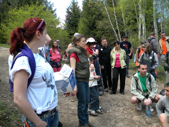 Един от водачите е Силвия Арангелова, експерт в Природен Парк Витоша